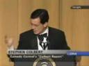 colbert rips bush