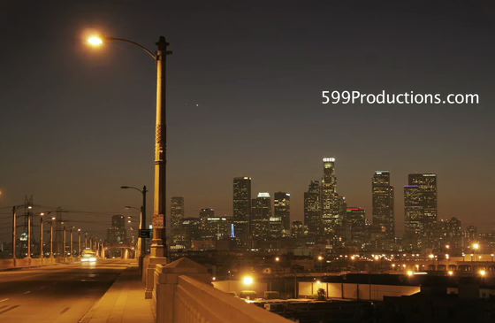 Timelapse of Los Angeles and San Fransisco