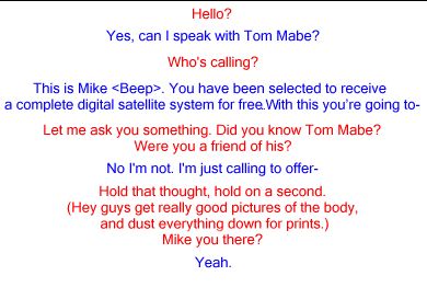 How to prank a telemarketer